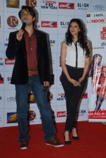 Aditi Rao Hydari, Ali Zafar at London Paris New York film valentine promotions in Cinemax, Mumbai on 14th Feb 2012 (14).JPG